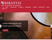 Tablet Screenshot of barantas.ca
